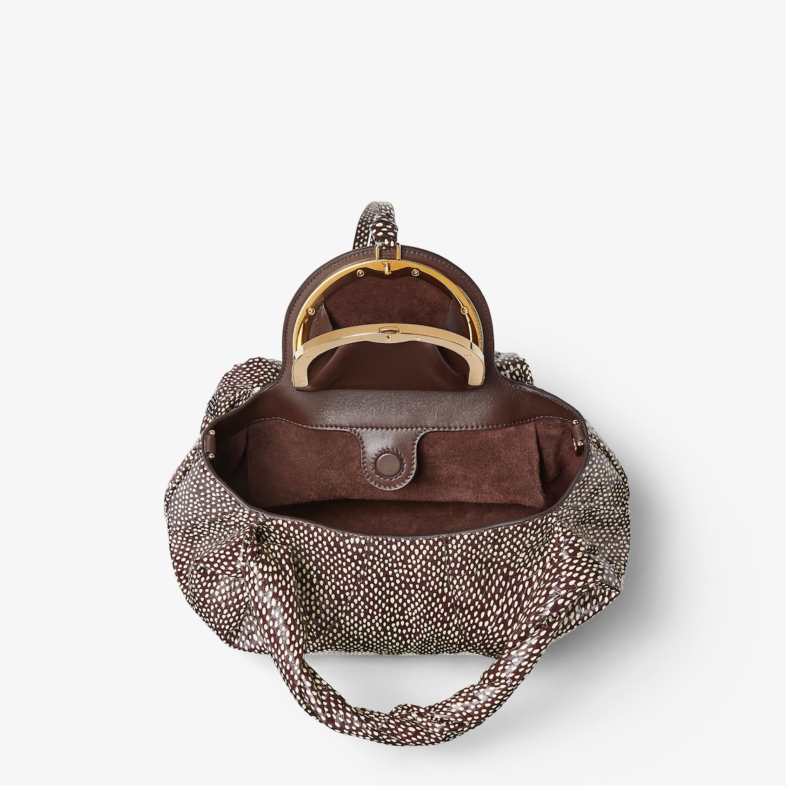 FENDI Fendi Spy Small Brown printed elaphe bag - Image 3